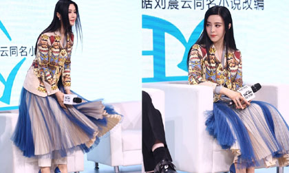 Phạm Băng Băng lại ăn vận diêm dúa đi dự sự kiện