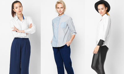 Sành điệu với những chiếc áo sơ mi nữ đẹp phối màu