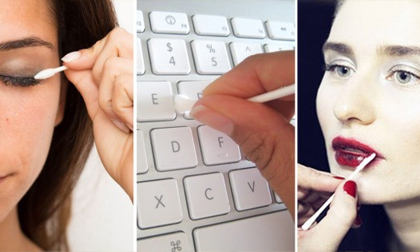 15 cách hữu ích chỉ với chiếc bông tăm