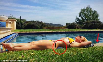 Britney Spears bị fan chê photoshop quá đà