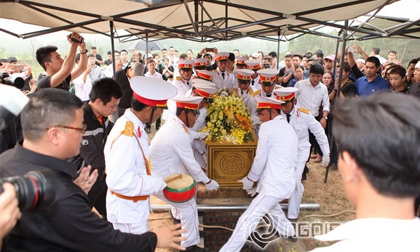 Lễ an táng Trần Lập ở Phú Thọ kết thúc, 'người thủ lĩnh' đã về với đất mẹ