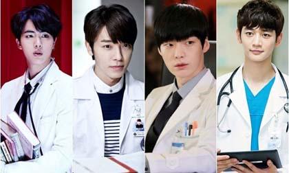 Loạt nam thần Hàn Quốc quyến rũ trong áo blouse trắng