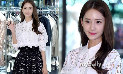 Vẻ đẹp trong sáng như pha lê - Yoona  tươi tắn tại sự kiên