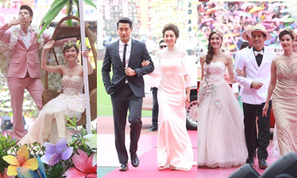 Hàng loạt sao Thái lộng lẫy trong lễ 46 năm kỷ niệm truyền hình