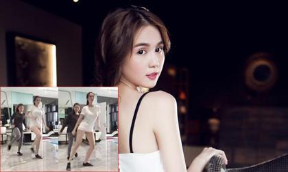 Ngọc Trinh khiến fans thích thú khi nhảy