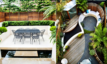  17 ý tưởng tuyệt vời thiết kế góc sân xanh trong nhà