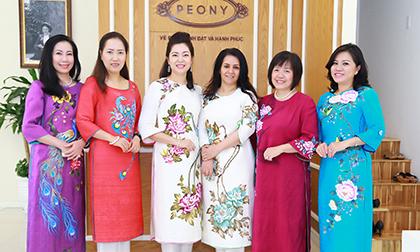 Thương hiệu Áo dài Peony tôn vinh vẻ đẹp phụ nữ Việt