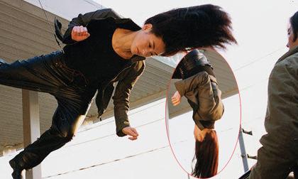 Trương Bá Chi nhào lộn điêu luyện trong phim hành động với Top (Big Bang)