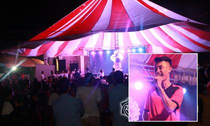 Quang cảnh rạp cưới đông nghẹt người, nhộn nhịp như hội chợ của Hiệp Gà