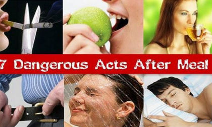 Những thói quen xấu sau khi ăn khiến bạn 'chết dần chết mòn'