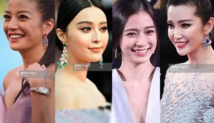 'Bóc trần' khuôn mặt của loạt mỹ nhân Hoa ngữ khi chưa photoshop