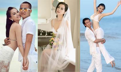 Không gây chú ý như Nhã Phương, nhưng loạt mỹ nhân Việt này lại nóng bỏng hơn hẳn khi chụp ảnh cưới