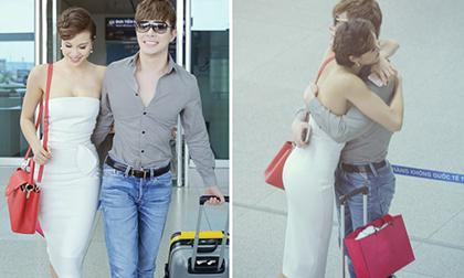 Nathan Lee tình cảm tiễn 'vợ' đi công tác nước ngoài 