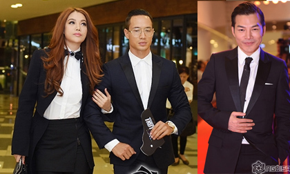 Trương Ngọc Ánh tay trong tay với Kim Lý trước sự có mặt của Bảo Sơn