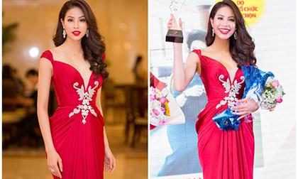Phạm Hương xinh đẹp tựa nữ thần, được vinh danh 'phụ nữ của năm'