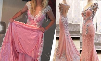 'Sốc' khi chi 5 triệu mua váy online không khác gì ga trải giường