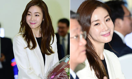 Choi Ji Woo khiến chị em 'phát ghen' vì quá đẹp ở tuổi 41