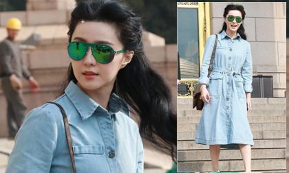 Phạm Băng Băng trẻ trung khi diện 'cây denim'
