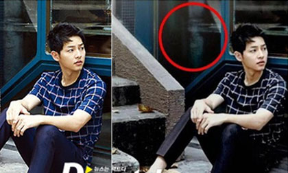 Sự thật về bóng ma thiếu nữ trong bức ảnh của Song Joong Ki