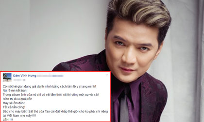 Đàm Vĩnh Hưng dọa cho kẻ giả mạo mình phải 'ốm đòn'