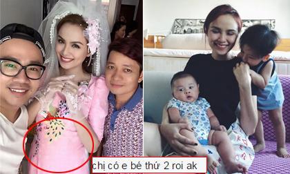 Nghi vấn Hoa hậu Diễm Hương đã bí mật sinh con thứ hai 