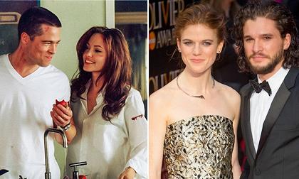 13 cặp đôi sao nổi tiếng nên duyên từ phim trường