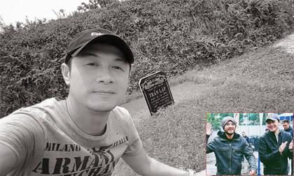 MC Anh Tuấn lên thăm mộ nhạc sĩ Trần Lập