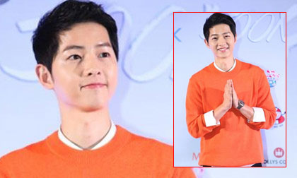 Song Joong Ki khiến fans Thái tan chảy bởi vẻ ngoài điển trai