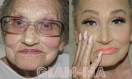 Thích thú với màn 'lột xác' của cụ bà 80