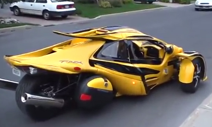 Siêu xe 3 bánh tự chế đẹp nhất thế giới