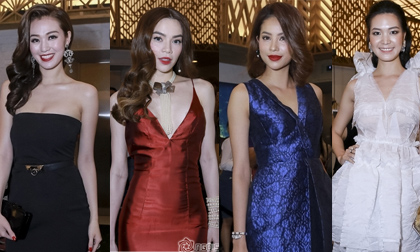 'Rừng mỹ nhân Việt' đổ bộ trên thảm đỏ Elle Style Award