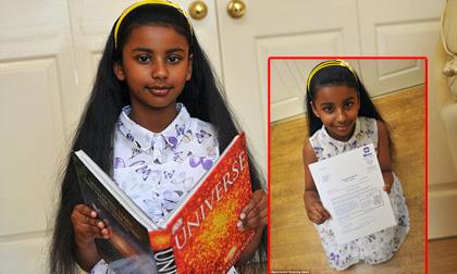 Bé gái 10 tuổi là người thông minh hơn Einstein