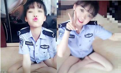 Nữ cảnh sát Trung Quốc xinh đẹp bị sa thải vì chụp ảnh khiếm nhã