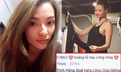 Nghi án Hồng Quế đang mang bầu bé gái