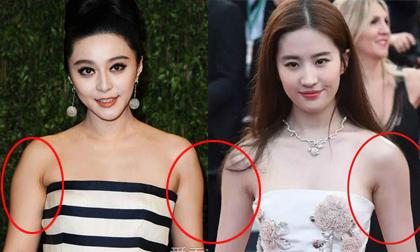 Mỹ nhân Hoa ngữ bị soi bắp tay thô và xấu