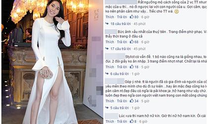 Diện váy xẻ cao 'bất tận' Thủy Tiên bị chỉ trích dữ dội