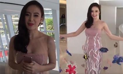 Angela Phương Trinh rạng rỡ trong trang phục ngày tiếp theo ở LHP Cannes