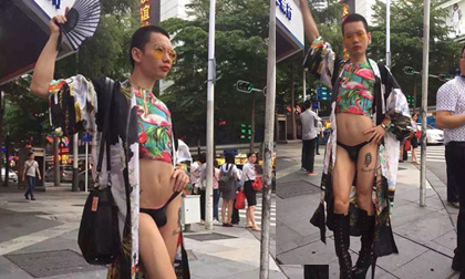 Nhiều người 'sốc' khi nhìn thấy chàng trai này trên phố