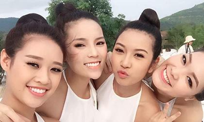 Hoa hậu Kỳ Duyên tiếp tục lộ cằm nhọn hoắt đáng sợ