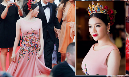 Lý Nhã Kỳ đội vương miện làm 'lu mờ' dàn sao quốc tế tại Cannes