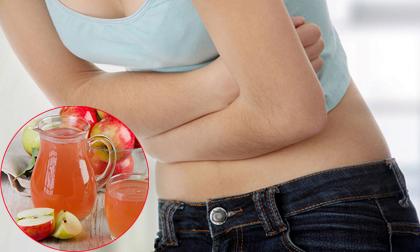 Công thức đánh tan sỏi mật chỉ từ nước ép và giấm táo