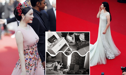 Có một Lý Nhã Kỳ trái ngược với hình ảnh lộng lẫy xiêm y trên thảm đỏ