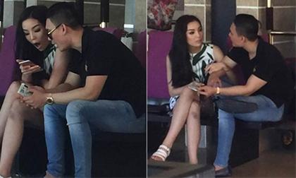 Lộ ảnh Hoa hậu Kỳ Duyên thân mật với bạn trai đại gia 
