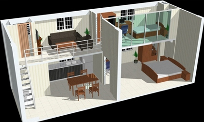 Xây nhà cấp bốn gác xép lửng đẹp xuất sắc chỉ với 150 triệu