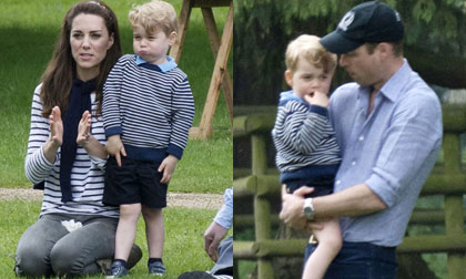 Hoàng tử nhí nước Anh 'lớn nhanh như thổi' trong loạt ảnh mới nhất