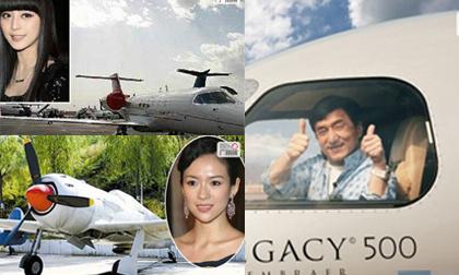 Loạt sao Hoa ngữ sở hữu phi cơ riêng hoành tráng