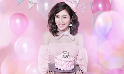 Bảo Thy gợi cảm, xinh tươi đón tuổi 28