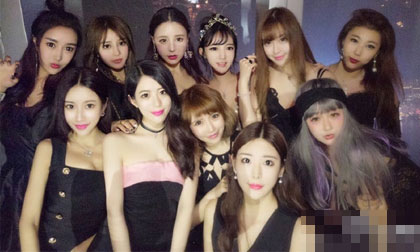 Bữa tiệc hội tụ toàn hot girl ở Đài Loan gây sốt mạng xã hội