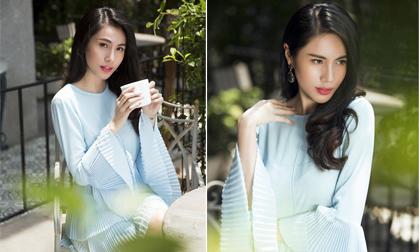 Thủy Tiên đẹp lạ khi mặc kín đáo