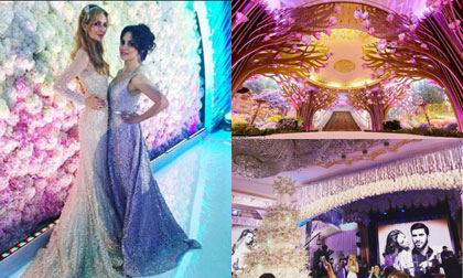 Cận cảnh đám cưới hơn 40 tỷ đồng của con trai tỷ phú Armenia